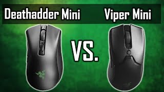 Razer Viper Mini Vs Deathadder V2 Mini  Razer Mini Showdown [upl. by Nagear]