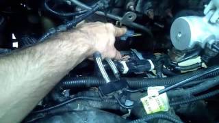 How to remove the valve cover off a 2008 F250 64l [upl. by Harbour]