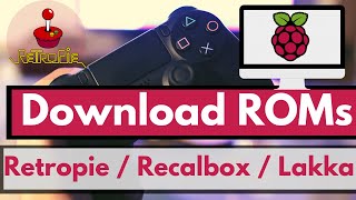 Where to Download Retropie ROMs Recalbox  Lakka [upl. by Licht]