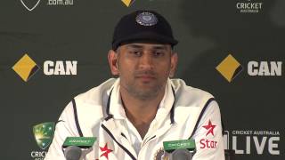 MS Dhoni the final press conference [upl. by Analli]