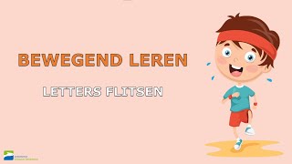 Bewegend leren  Letters flitsen  lange klanken [upl. by Laverne]