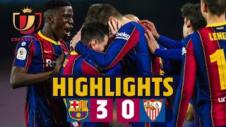 🤯 Comeback worthy of a final  HIGHLIGHTS  Barça 30 Sevilla [upl. by Quartus]