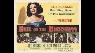 Película de AVENTURAS Duelo En El Mississippi 1955 Castellano [upl. by Nillad553]