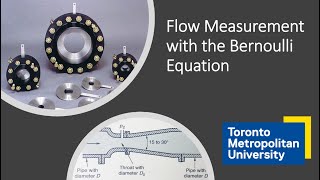 Fluid Mechanics Flow Measurement with Venturi Flow Meters [upl. by Olympias251]