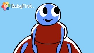 Itsy Bitsy Spider with Lyrics  Music Videos  BabyFirst TV [upl. by Laaspere256]