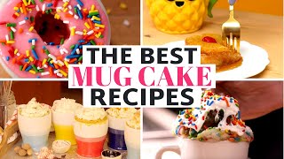 8 Easy Mug Cake Recipes Pumpkin Spice Nutella amp Donut [upl. by Sanfred5]