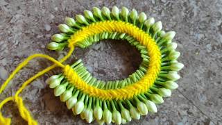 Easy Method to String Nanthiyavattai Flower  Nandhiyavattai Flowers is String Easily [upl. by Mohammad785]