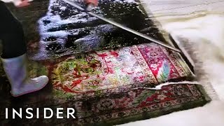 How The Dirtiest Rugs Get Professionally Cleaned [upl. by Pond806]