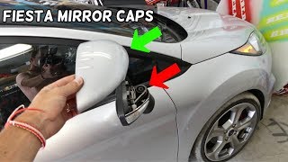 HOW TO REMOVE MIRROR CAPS ON FORD FIESTA MK7 ST [upl. by Asirb]