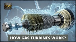 How Gas Turbines Work Detailed Video [upl. by Nessie232]