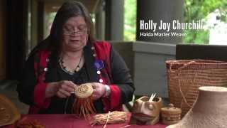 Ketchikan  Cedar Bark Weaving [upl. by Kcirde297]