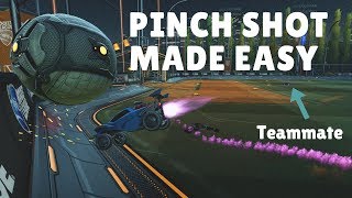 How To Easily Do A Pinch Shot  Rocket League Tutorial LEARN TODAY [upl. by Odille202]