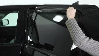 How to install Inchannel Window Deflectors  GOODYEAR Shatterproof [upl. by Jacobba]