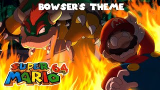 Bowsers Theme WITH LYRICS CHANNEL ANNIVERSARY SPECIAL  Super Mario 64 Cover [upl. by Derina]