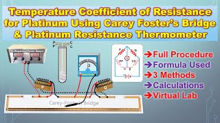 Temperature Coefficient of Platinum Resistance  Full Experiment  Practical File [upl. by Ylus]