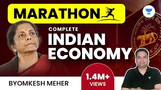 Complete Indian Economy  Marathon Session  UPSC CSEIAS 202223  Byomkesh Meher [upl. by Giliane]