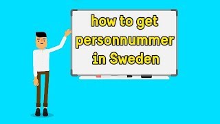 How to get a personnummer in Sweden stepbystep guide HOWTO SWEDEN 1 [upl. by Aicilihp]