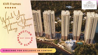 The Regent by Auro Realty 4K Aerial Tour  Luxury Redefined in Hyderabad Aurobindo [upl. by Hayouqes]