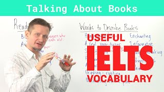 IELTS Speaking Vocabulary  Talking about Books [upl. by Iseabal469]