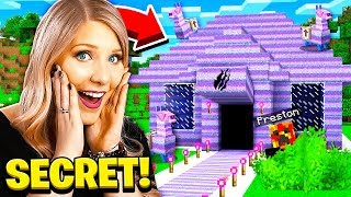 I Found PrestonPlayz Secret Fortnite Minecraft House [upl. by Notniuqal]