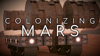 Colonizing Mars  The Mammoth Task of Supporting Humans in a Martian Colony [upl. by Akerdnuhs]