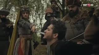 Ilbilge killing Gunduz Ertugrul S05E13 [upl. by Annayar]