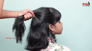 Easy hairstyle for Kids 🌺 Back to school hairstyle 🌺 Little girl hairstyle 🌺 Baby hairstyles [upl. by Dnomsed]