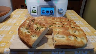 Focaccia morbida con emulsione per bimby TM6 TM5 TM31 [upl. by Acirahs]