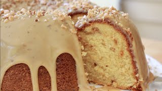 Brown Sugar Caramel Pound Cake  MAKE IT [upl. by Sylvia]