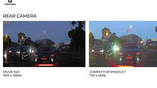 Navman MiVUE Dash Cam comparison [upl. by Airom962]