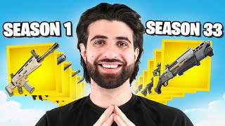 Ranking the BEST Weapon from EVERY Fortnite Season [upl. by Odlauso]