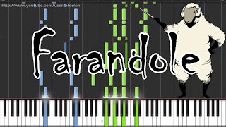 Catherine  Bizet Larlésienne Second Suite Farandole Synthesia [upl. by Nnaeed]