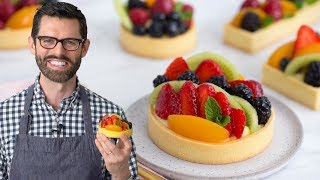 The BEST Fruit Tart Recipe [upl. by Tavi]