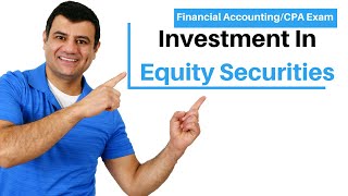 Investment In Equity Securities  Cost method  Financial Accounting  CPA Exam FAR [upl. by Engleman]