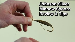 Johnson Silver Minnow Weedless Spoon  Rigging Tips [upl. by Einaffit]