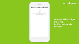 easybank App Überweisung amp easy smartcash [upl. by Mikol]