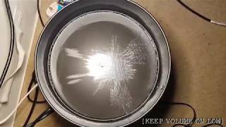 Cymatics Experiment 1 DIY Chladni Plate [upl. by Aggappe]