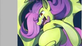 Flutterbat  Pony speedpaint [upl. by Anerhs]