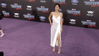 Elodie Yung quotGuardians of the Galaxy Vol 2quot World Premiere [upl. by Balf]