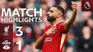 Highlights Liverpool vs Southampton 31  Nunez Finish amp Two Salah Penalties [upl. by Martinson598]