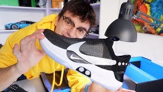 LE NUOVE SCARPE CHE SI ALLACCIANO DA SOLE unboxing Nike Adapt BB [upl. by Vezza]