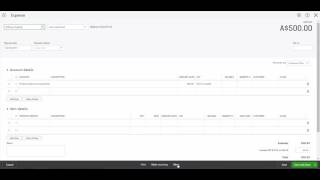 How to Delete an Expense in QuickBooks Online  AUS [upl. by Selrahc939]