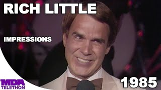 Rich Little  Impressions  1985  MDA Telethon [upl. by Soutor296]