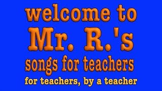 Mr Rs Songs for Teaching [upl. by Gradey]