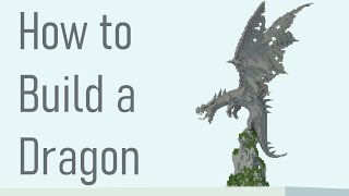 How to Build a Dragon in Minecraft [upl. by Harrison]