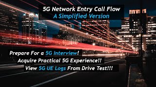 5G Call Flows Session 1 How a 5G UE performs Initial Access [upl. by Emersen]