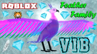 ROBLOX FEATHER FAMILY VIB Is it WORTH IT CRYSTALS IN THE DESERT RAPUNZEL TOWER VIP PHOENIX [upl. by Noraed630]