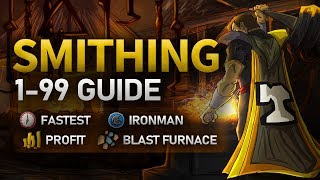 OSRS 199 Smithing Guide [upl. by Annyahs677]