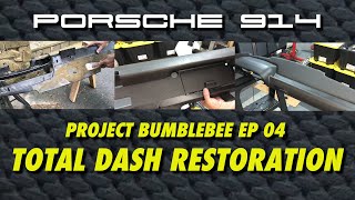 Porsche 914 How to Restore the Dashboard Project Bumblebee Ep 04 [upl. by Raf]