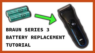 Braun Series 3 Battery Replacement [upl. by Adnorahc858]